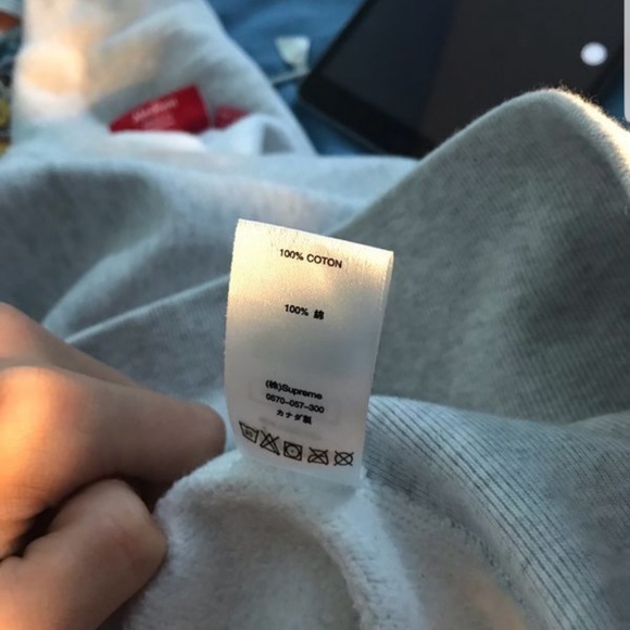 Authentic Supreme Box Logo Ash - Picture 5 of 8